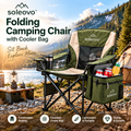 soleovo™ Portable Folding Camping Chair with Cooler Bag