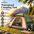 soleovo™ Waterproof Camping Tent for 2-4 People
