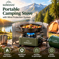 soleovo™ Portable Camping Stove with Wind Protection System