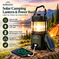 soleovo™ Solar Camping Lantern with USB Charging